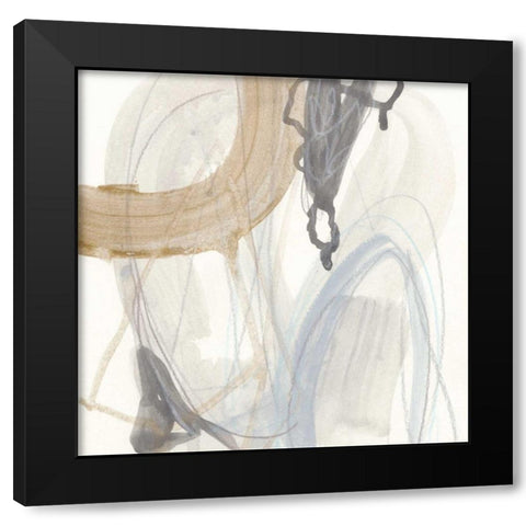 Inference I Black Modern Wood Framed Art Print with Double Matting by Vess, June Erica