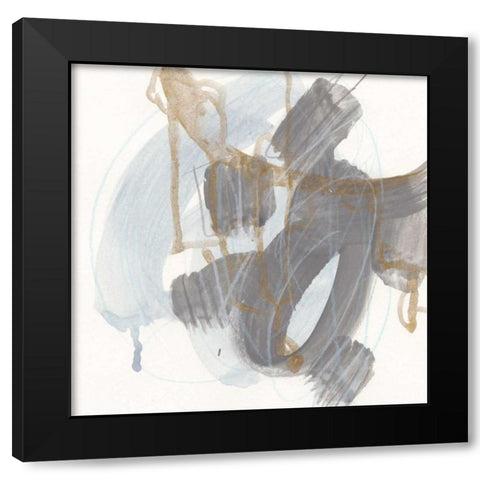 Inference III Black Modern Wood Framed Art Print with Double Matting by Vess, June Erica