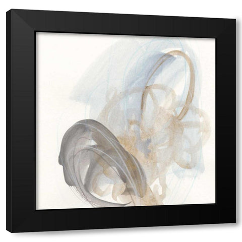 Inference VI Black Modern Wood Framed Art Print by Vess, June Erica