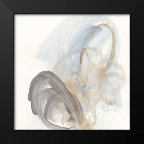 Inference VI Black Modern Wood Framed Art Print by Vess, June Erica