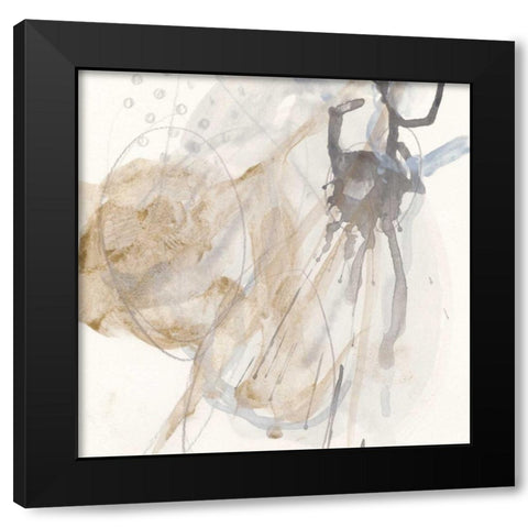 Inference VIII Black Modern Wood Framed Art Print with Double Matting by Vess, June Erica