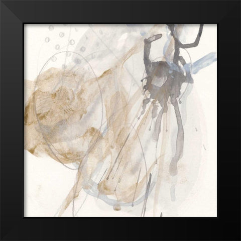 Inference VIII Black Modern Wood Framed Art Print by Vess, June Erica