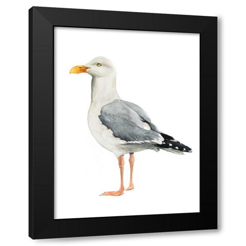 Sea Bird II Black Modern Wood Framed Art Print by Popp, Grace