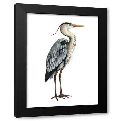 Sea Bird V Black Modern Wood Framed Art Print by Popp, Grace