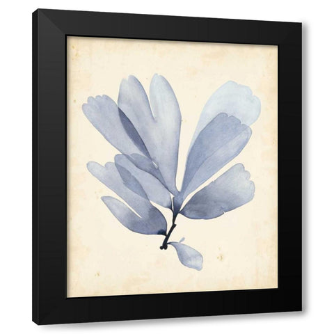 Watercolor Sea Grass II Black Modern Wood Framed Art Print by Popp, Grace