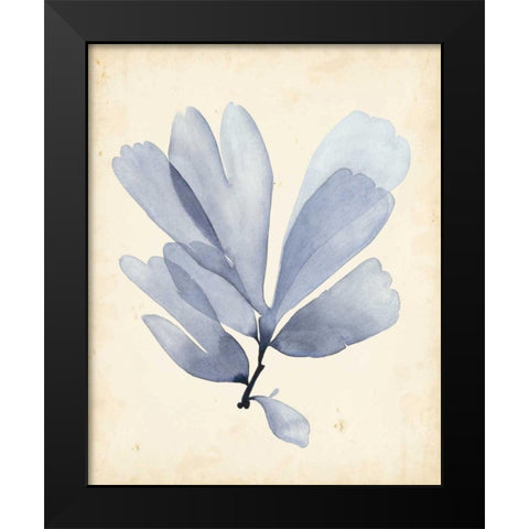 Watercolor Sea Grass II Black Modern Wood Framed Art Print by Popp, Grace