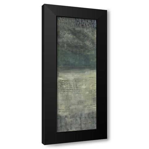 Reticulation II Black Modern Wood Framed Art Print with Double Matting by Zarris, Chariklia