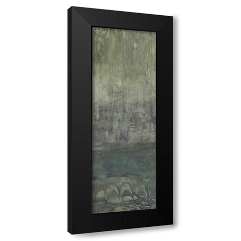 Reticulation III Black Modern Wood Framed Art Print with Double Matting by Zarris, Chariklia