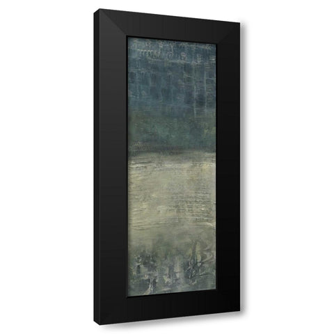 Reticulation IV Black Modern Wood Framed Art Print with Double Matting by Zarris, Chariklia