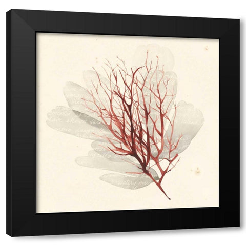 Vivid Algae II Black Modern Wood Framed Art Print by Popp, Grace