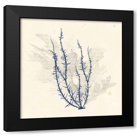 Vivid Algae III Black Modern Wood Framed Art Print by Popp, Grace