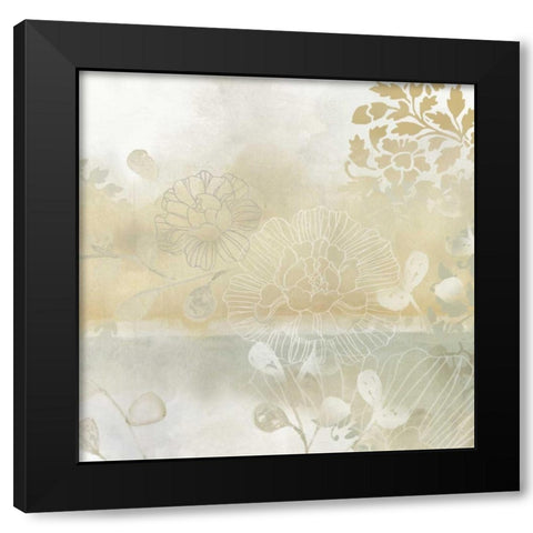 Infinite Garden I Black Modern Wood Framed Art Print by Vess, June Erica