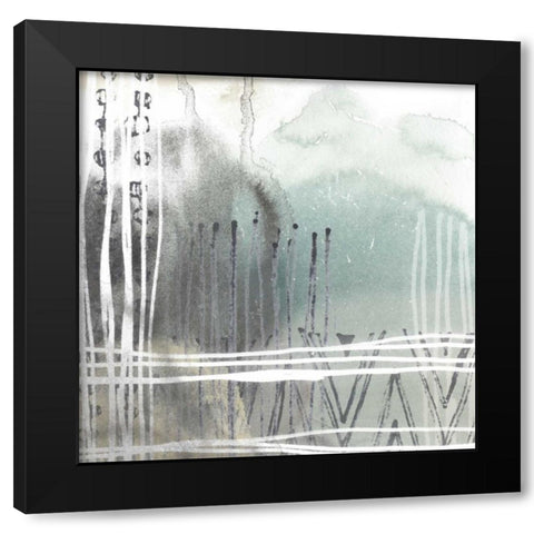 Blue Ridge I Black Modern Wood Framed Art Print with Double Matting by Vess, June Erica