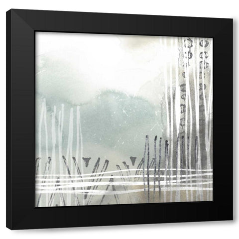 Blue Ridge II Black Modern Wood Framed Art Print by Vess, June Erica