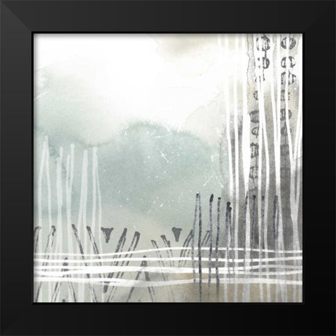 Blue Ridge II Black Modern Wood Framed Art Print by Vess, June Erica