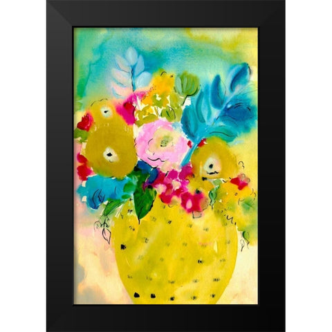 Bright Arrangement IV Black Modern Wood Framed Art Print by Minasian, Julia