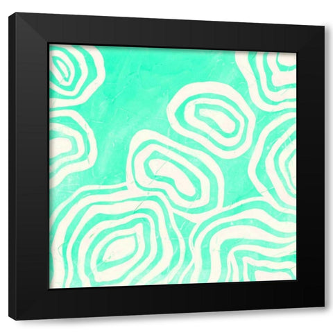 Bright Mineral I Black Modern Wood Framed Art Print with Double Matting by Vess, June Erica