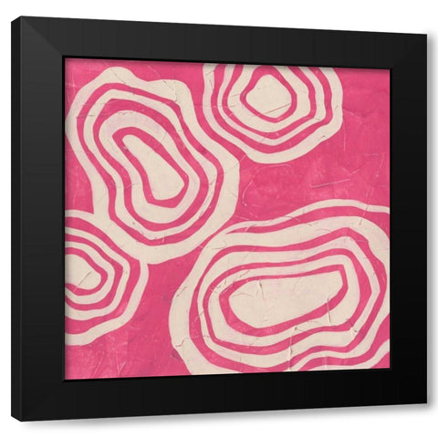 Bright Mineral II Black Modern Wood Framed Art Print by Vess, June Erica
