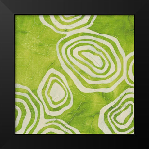 Bright Mineral III Black Modern Wood Framed Art Print by Vess, June Erica