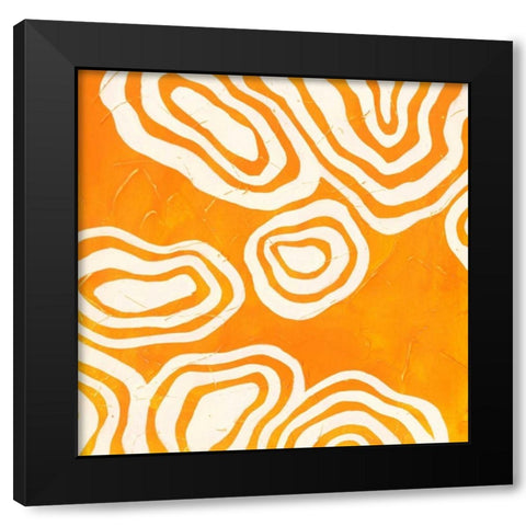 Bright Mineral IV Black Modern Wood Framed Art Print by Vess, June Erica