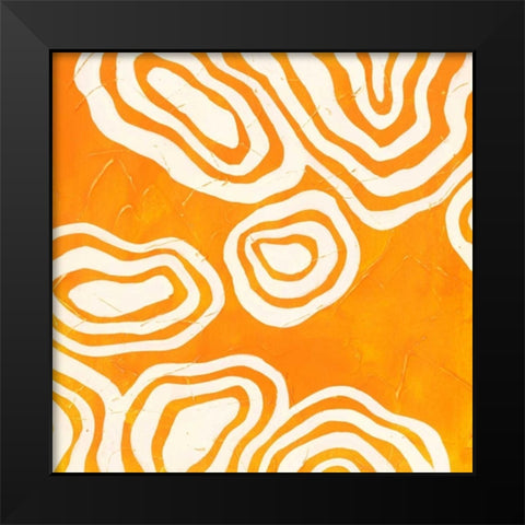 Bright Mineral IV Black Modern Wood Framed Art Print by Vess, June Erica