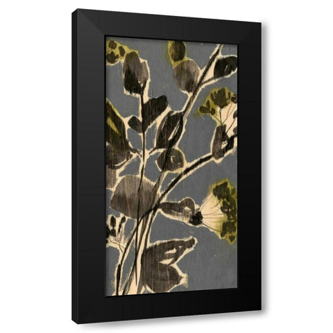 A Touch of Olive II Black Modern Wood Framed Art Print by Goldberger, Jennifer