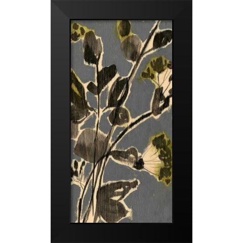 A Touch of Olive II Black Modern Wood Framed Art Print by Goldberger, Jennifer