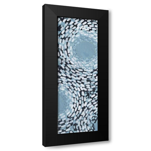 Whirlpool I Black Modern Wood Framed Art Print by Popp, Grace