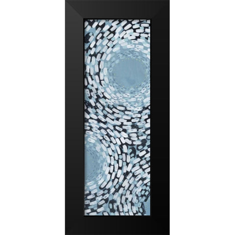 Whirlpool I Black Modern Wood Framed Art Print by Popp, Grace
