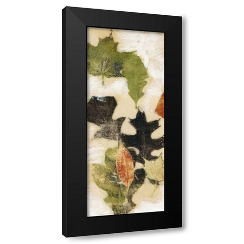 Leaf Dance III Black Modern Wood Framed Art Print by Goldberger, Jennifer
