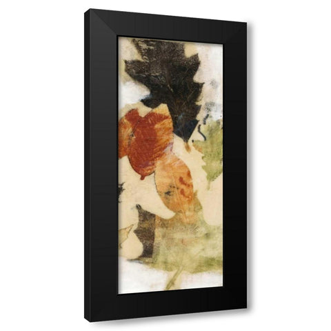Leaf Dance IV Black Modern Wood Framed Art Print with Double Matting by Goldberger, Jennifer