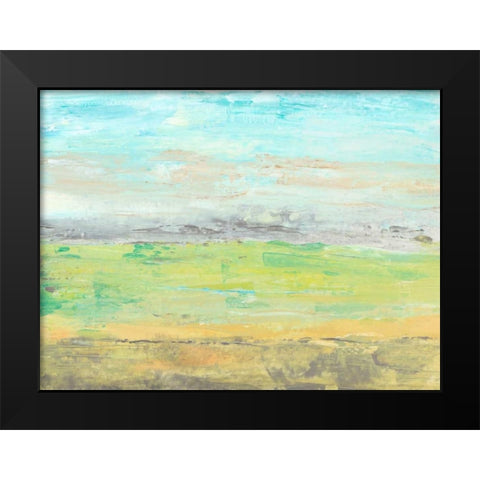 Distant Front Range I Black Modern Wood Framed Art Print by OToole, Tim