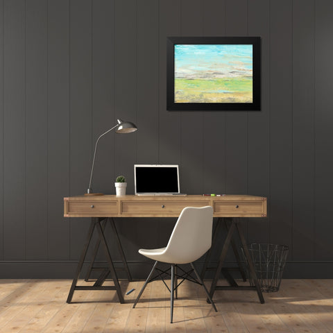 Distant Front Range II Black Modern Wood Framed Art Print by OToole, Tim