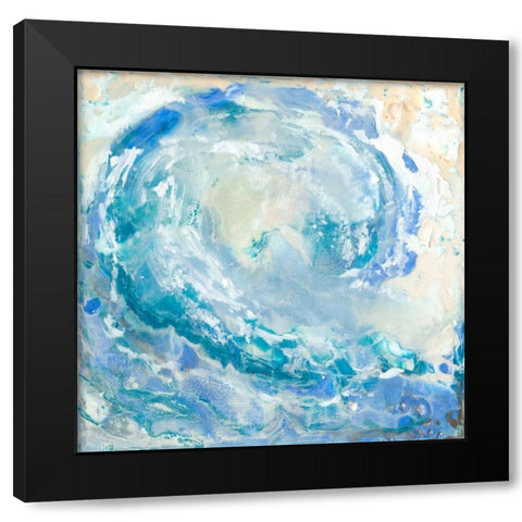 Waikiki I Black Modern Wood Framed Art Print by Ludwig, Alicia