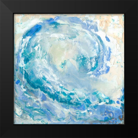 Waikiki I Black Modern Wood Framed Art Print by Ludwig, Alicia