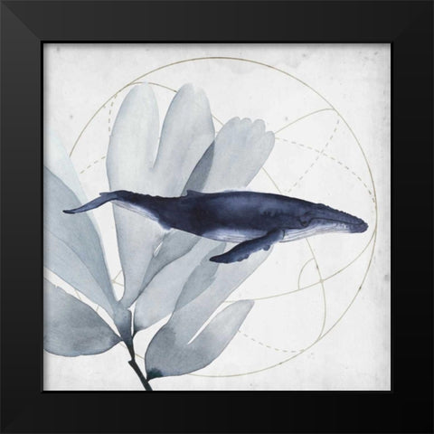 Love of the Sea I Black Modern Wood Framed Art Print by Popp, Grace