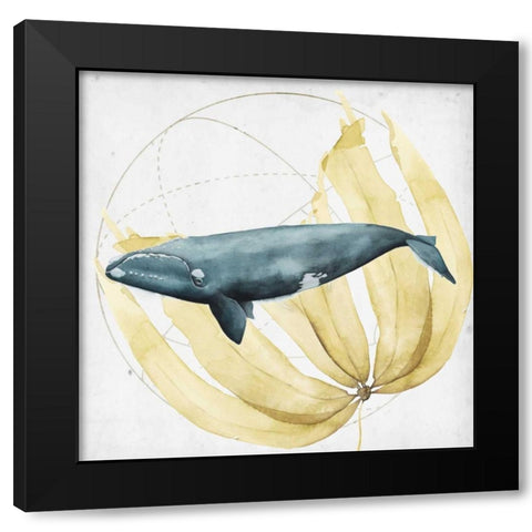 Love of the Sea II Black Modern Wood Framed Art Print by Popp, Grace