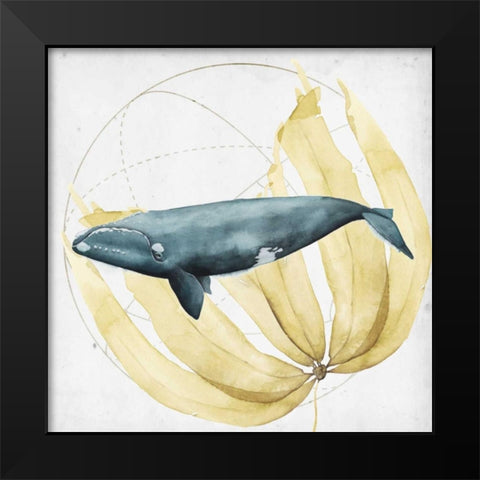 Love of the Sea II Black Modern Wood Framed Art Print by Popp, Grace