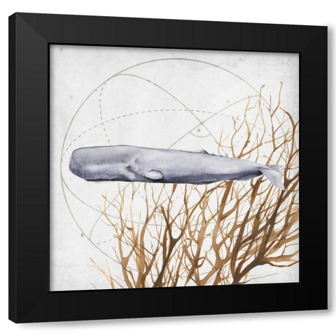 Love of the Sea IV Black Modern Wood Framed Art Print by Popp, Grace