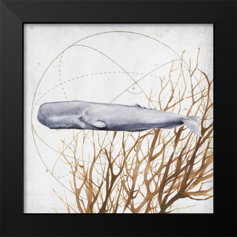 Love of the Sea IV Black Modern Wood Framed Art Print by Popp, Grace