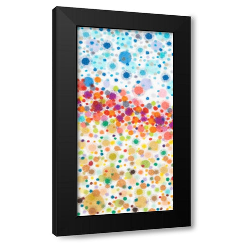 Dot Play I Black Modern Wood Framed Art Print by Galapon, Nikki