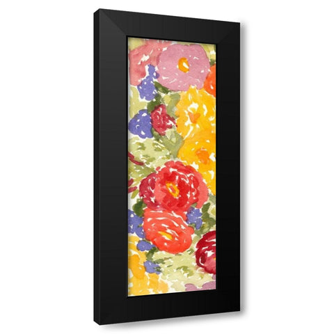 Zinnia Array I Black Modern Wood Framed Art Print by Miller, Dianne