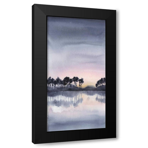 Bayside Sunset I Black Modern Wood Framed Art Print by Popp, Grace