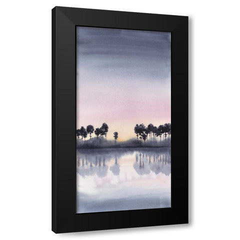 Bayside Sunset II Black Modern Wood Framed Art Print by Popp, Grace