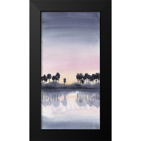 Bayside Sunset II Black Modern Wood Framed Art Print by Popp, Grace