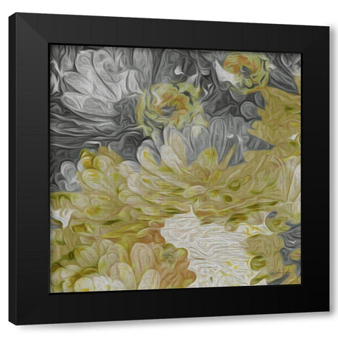 Custom Mums in Sun III (ASH) Black Modern Wood Framed Art Print by Burghardt, James