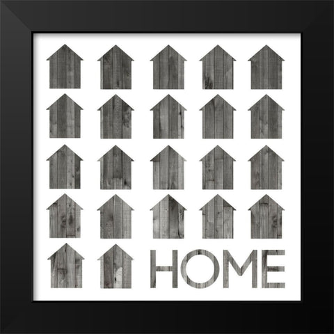 Simply Family I (ASH) Black Modern Wood Framed Art Print by Popp, Grace