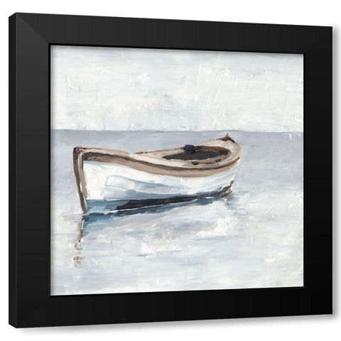Reflected Horizon II Black Modern Wood Framed Art Print by Harper, Ethan