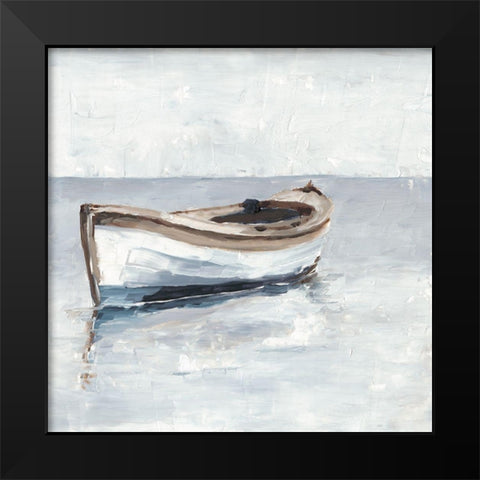 Reflected Horizon II Black Modern Wood Framed Art Print by Harper, Ethan