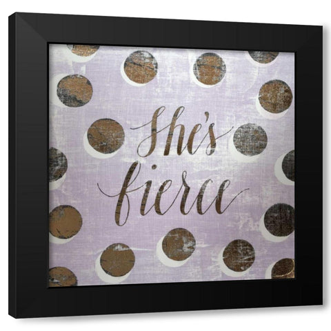 Gilded Girl II Black Modern Wood Framed Art Print by Popp, Grace